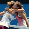 Annika Becková a Laura Siegemundová na Australian Open 2016