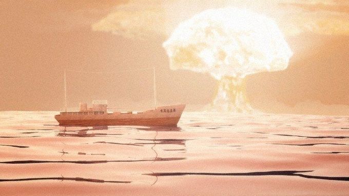 První test své vodíkové bomby provedli Američané na jednom z atolů Marschallových ostrovů v roce 1952.