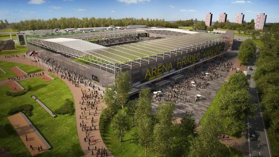 Nové stadiony pro fotbalisty Hradce Králové a Baníku Ostrava