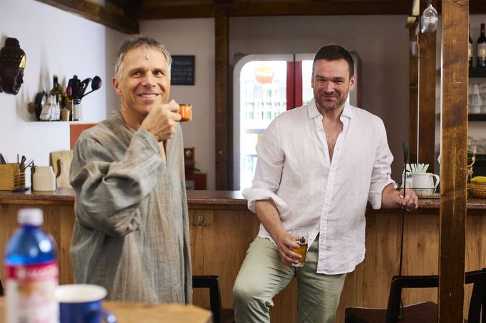 Snímek z dokumentu Janek Ledecký - Všechno bude fajn.