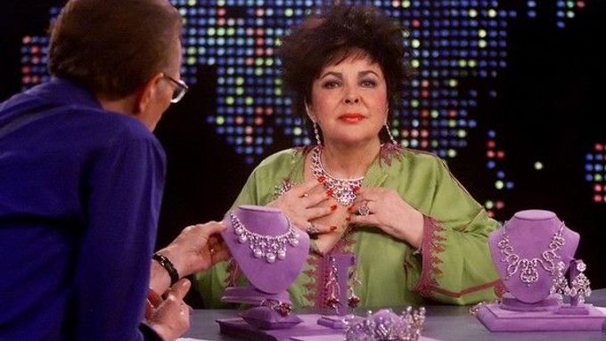 Liz Taylorová na CNN