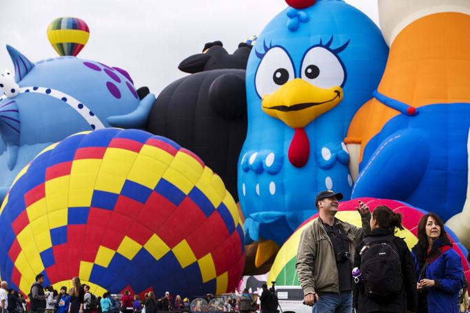 International Balloon Fiesta 2015 in Albuquerque, New Mexico