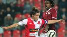 Derby Slavia - Sparta: Karol Kisel - Costa Nhamoinesu