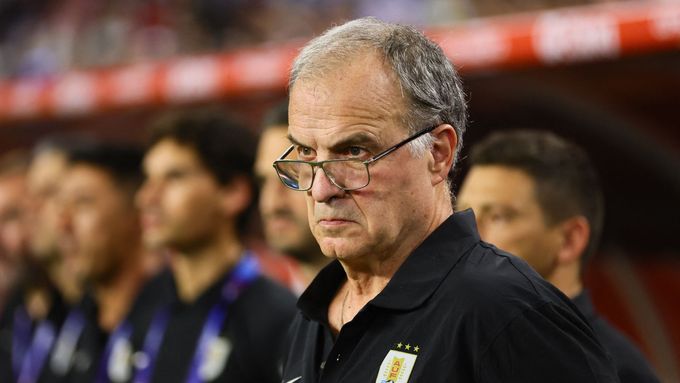 Marcelo Bielsa došel s Uruguayí na Copě América už do semifinále.