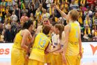 Basketbalistky USK popáté za sebou vyhrály českou ligu
