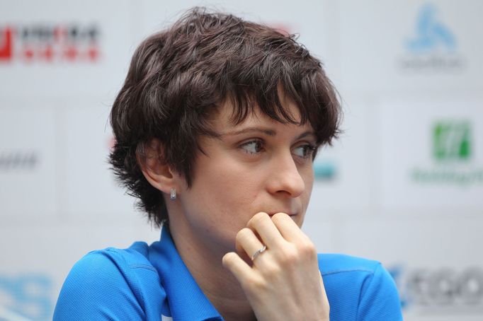 Martina Sáblíková po sezoně 2015-16.