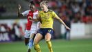 Liga mistryň, Slavia - Arsenal: Deneisha Blackwoodová a Vivianne Miedenaová