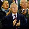 Kouč Manchesteru United Alex Ferguson při vzpomínce na tragédii v Sheffieldu v zápase Everton - Newcastle