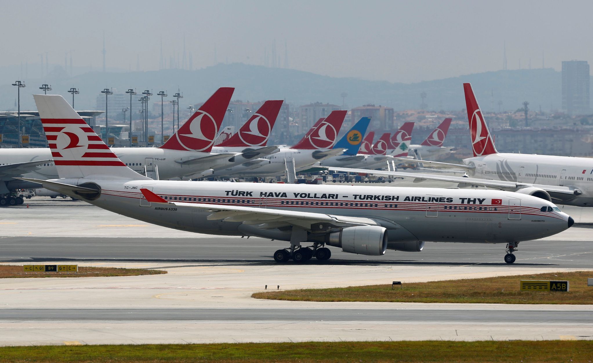 Flotila aerolinek Turkish Airlines