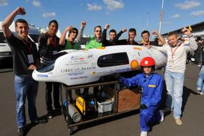 Úspěšní ze soutěže ekologických vozidel Eco Shell Maraton
