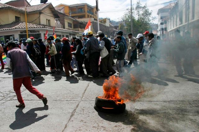 Peru protesty