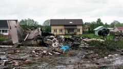 V Rusku spadlo letadlo a vzplálo, mrtvých je 44