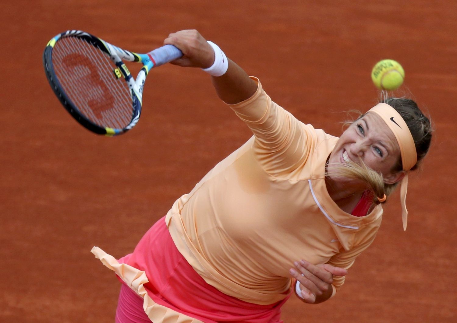 Victoria Azarenková  v osmifinále French Open 2012