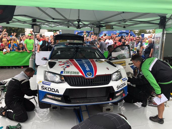 Barum rallye 2018: Jan Kopecký, Škoda Fabia R5