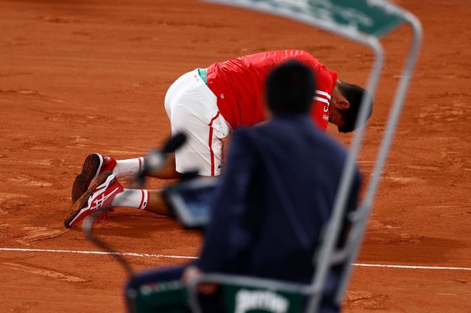 French Open 2021, čtvrtfinále (Novak Djokovič)