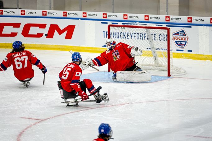 Patrik Sedláček na MS v parahokeji 2025 v Buffalu