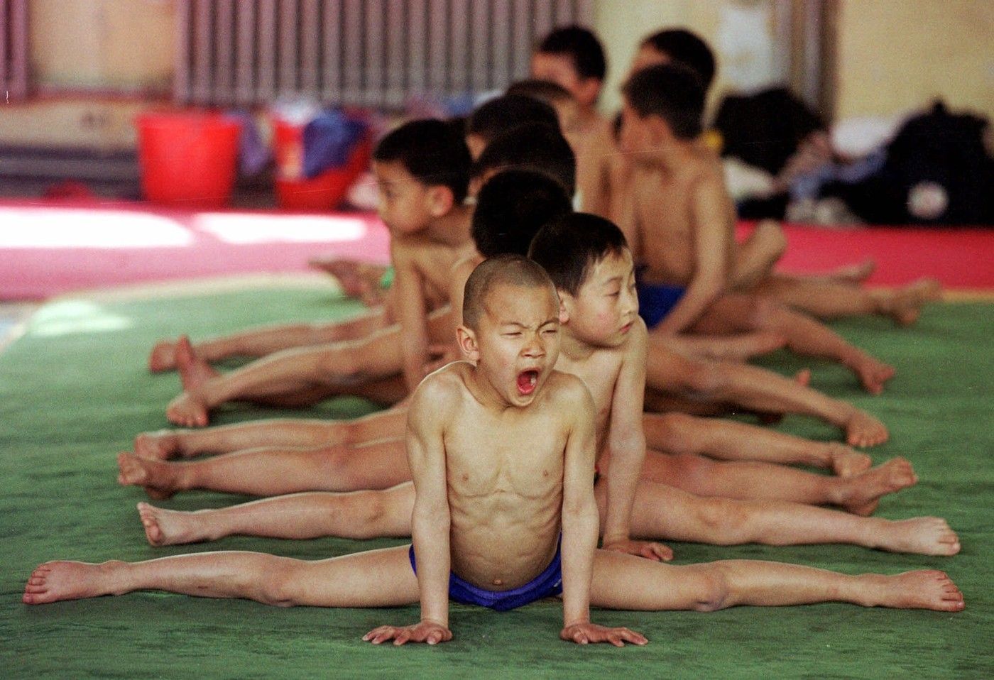 gymnastika děti sport Čína