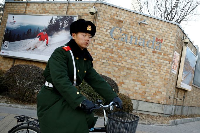 Kanadské velvyslanectví v Pekingu.