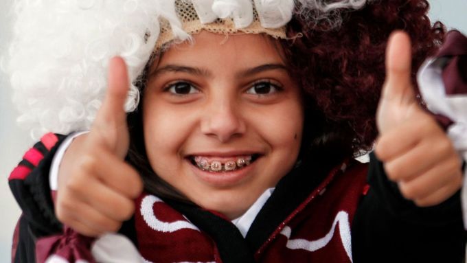 Mladý fanoušek Kataru už se nemůže dočkat šampionátu v roce 2022.