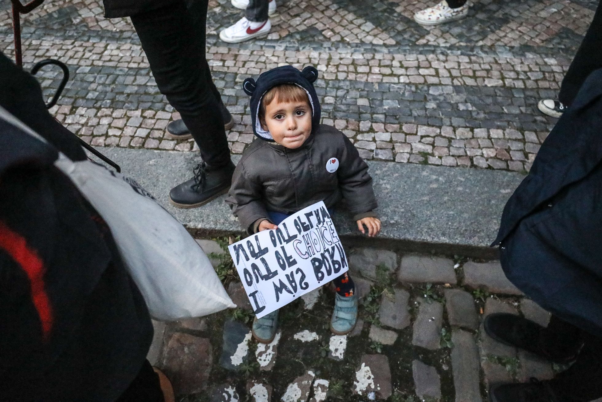 Pochod za právo na bezpečný přístup k potratům, demonstrace, interrupce