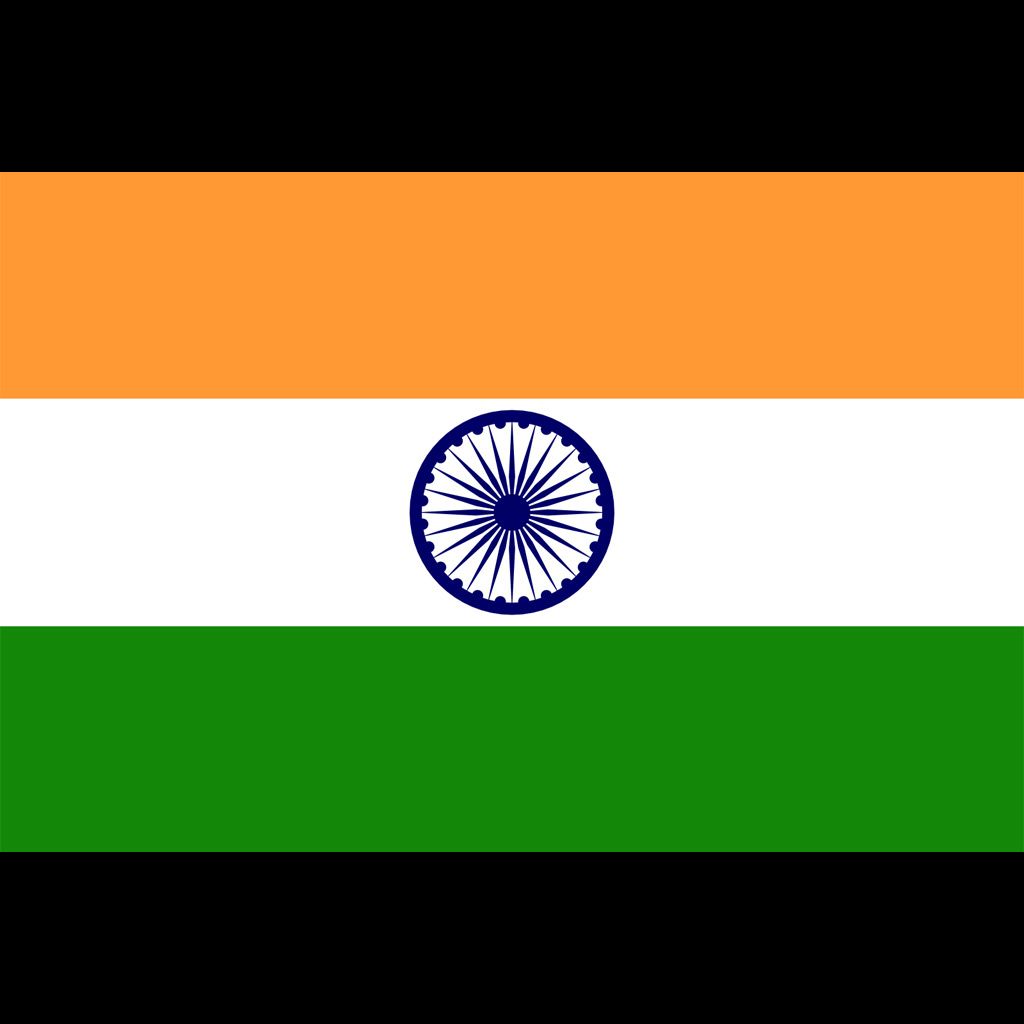 Indie - vlajka