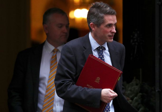 Britský ministr obrany Gavin Williamson.