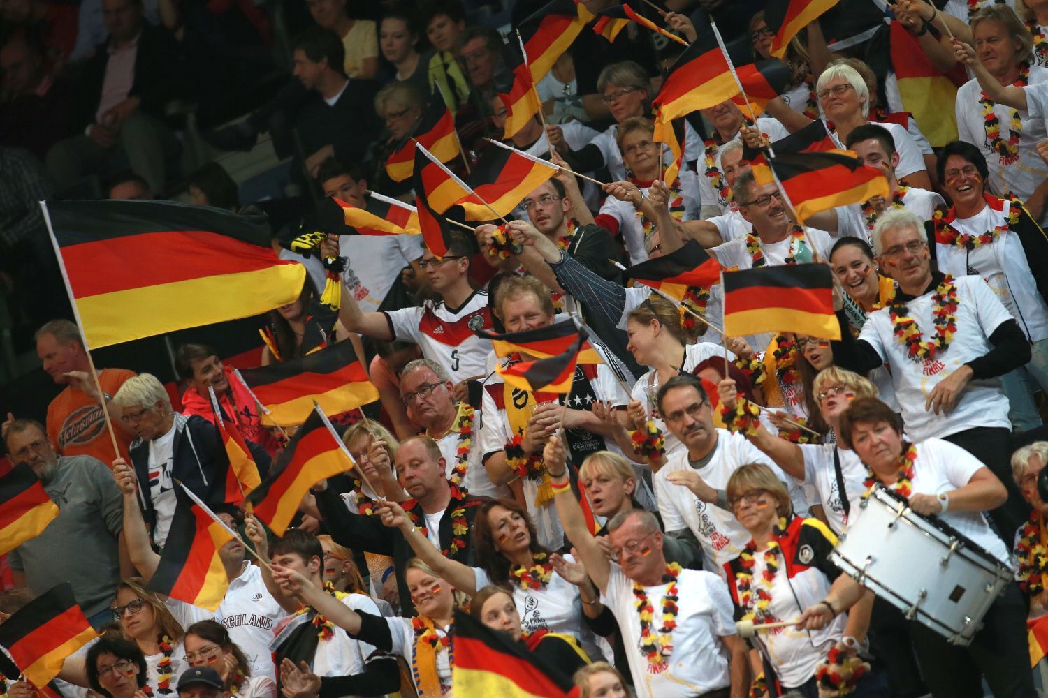 Fed Cup, finále 2014: němečtí fanoušci