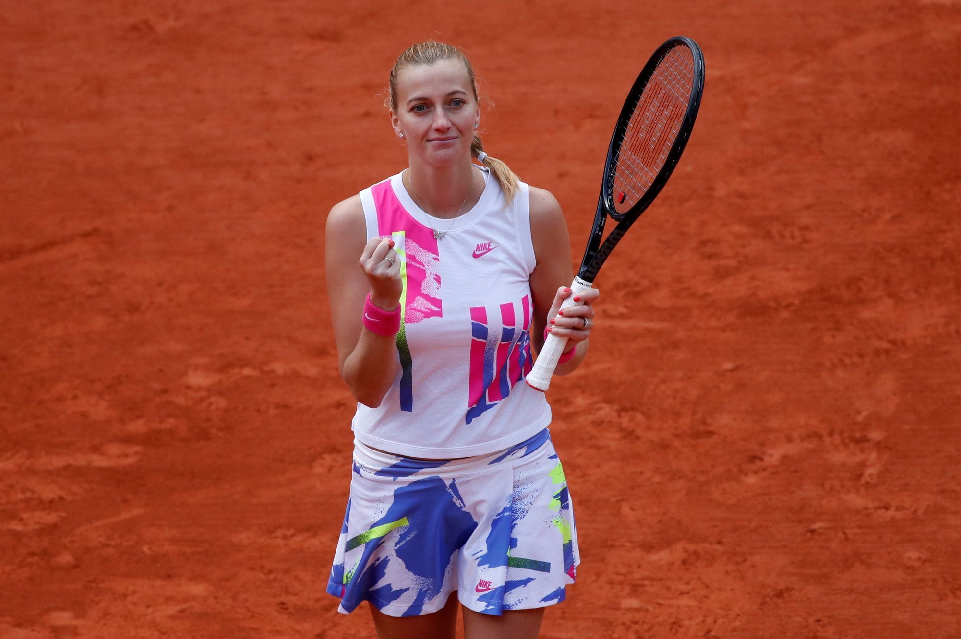 French Open 2020 Petra Kvitová čtvrtfinále