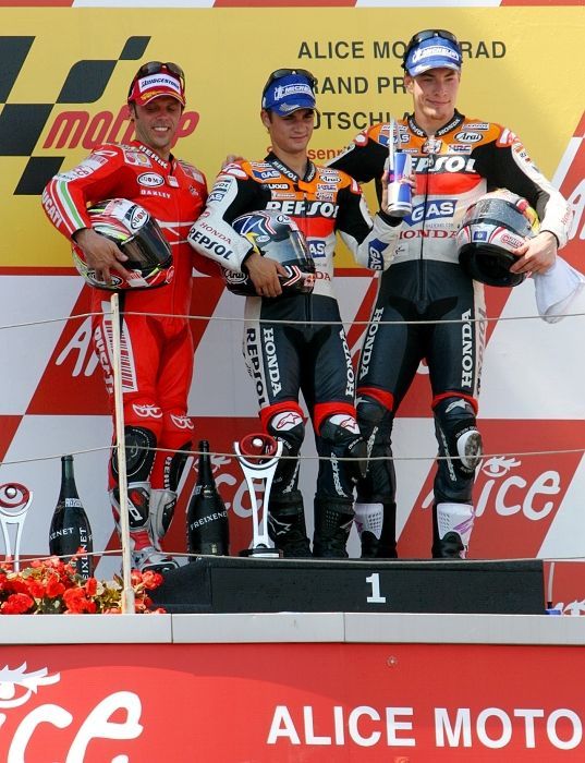 Grand Prix Deutschland: stupně vítězů