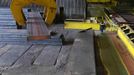 Steel slabs a stored at the SSI steel plant at Redcar, northern England May 29, 2012. SSI Steel from Thailand took over the plant on February 24, 2011 after it had been closed by Tata steel. The blast furnace was relit on April 15 this year and the plant now employs 1800 workers and has produced and exported 136,000 tonnes of steel. REUTERS/Nigel Roddis (BRITAIN - Tags: BUSINESS ENERGY EMPLOYMENT) Published: Kvě. 29, 2012, 3:34 odp.