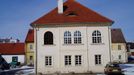 Březnice - pohled na jižní stranu synagogy z první poloviny 90. let 20. století, po rekonstrukci