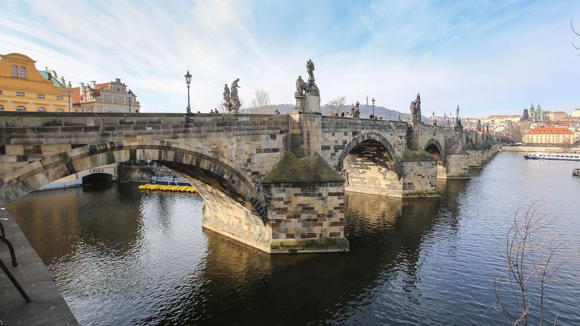 Velmi poškozené mosty v Praze podle TSK - Karlův most