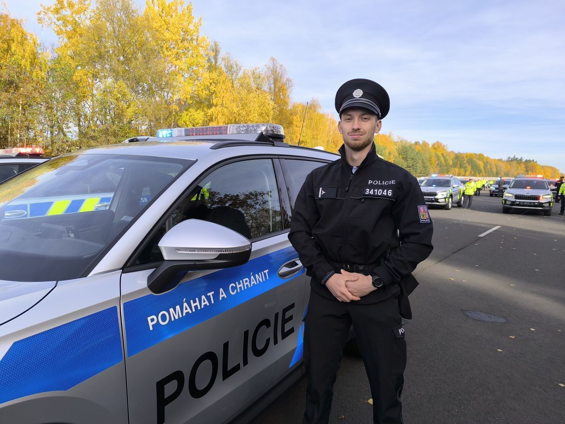 Policie Škoda Kodiaq  předávání nových vozů