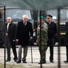 Miloš Zeman navštívil polní nemocnici