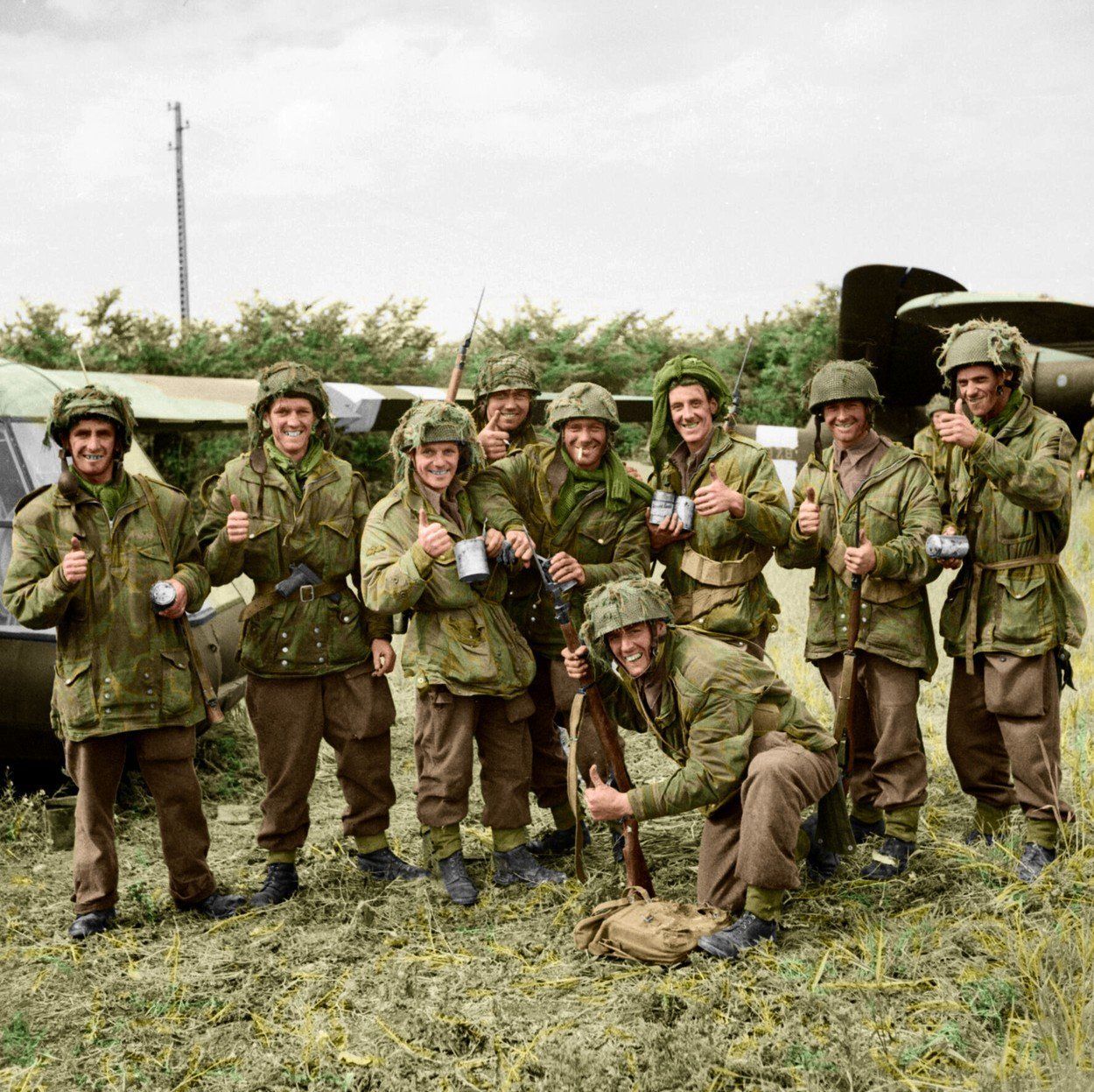 Фото войны второй мировой войны в цвете