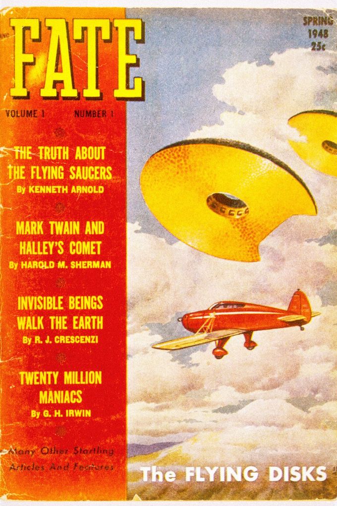 Pozorování UFO, které v roce 1947 provedl pilot Kenneth Arnold