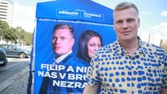 Filip Turek v rozhovoru pro Aktuálně.cz během své předvolební šňůry
