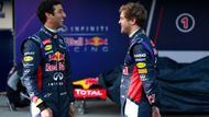 Vettelovým partnerem v Red Bullu letos nebude Australan Mark Webber, nýbrž Španěl Daniel Ricciardo.