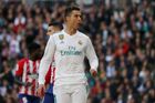 Madridské ligové derby skončilo remízou, Real na Atlético dál ztrácí čtyři body