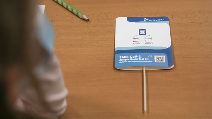 Školy řeší chybějící dodávku testů od státu. Shání si je samy, jezdí pro ně školníci; Zdroj foto: Jakub Plíhal