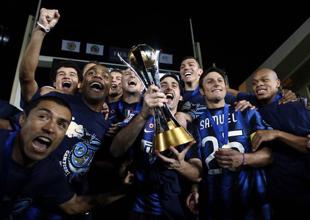 Inter Milán se raduje z vítězství na MS klubů