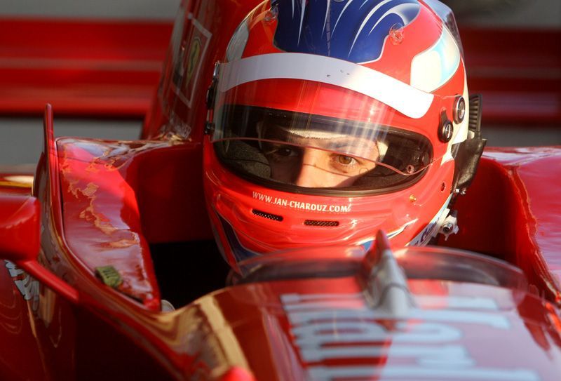 Jan Charouz ve formuli Ferrari
