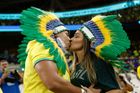 Fanoušci Brazílie se mají rádi a touží po titulu.