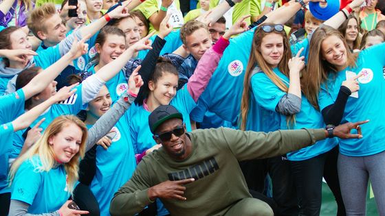 Podívejte se na fotogalerii z pražské Julisky, kde v rámci "Čokoládové tretry" řádil Usain Bolt.