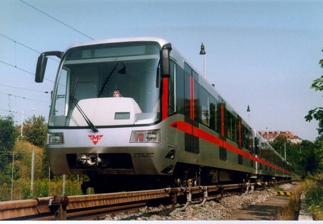 Vlak Siemensu pro pražské metro