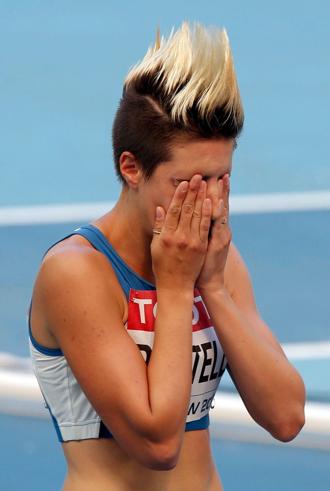 Emoce na MS v atletice: Martina Pretelliová na stovce