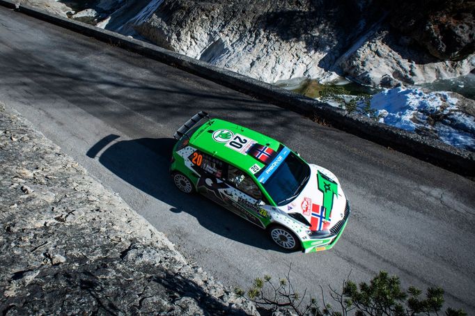 Andreas Mikkelsen, Škoda na trati Rallye Monte Carlo 2022