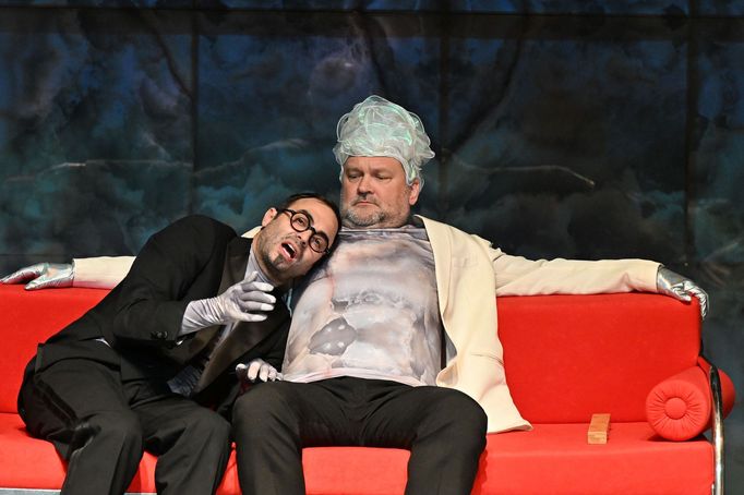 Roman Blumaier jako Petr Bohatý a David Kaloč v roli Leoše Janáčka.