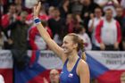 Kvitová porazila Bencicovou, Češky i bez Plíškové hladce postupují ve Fed Cupu dál