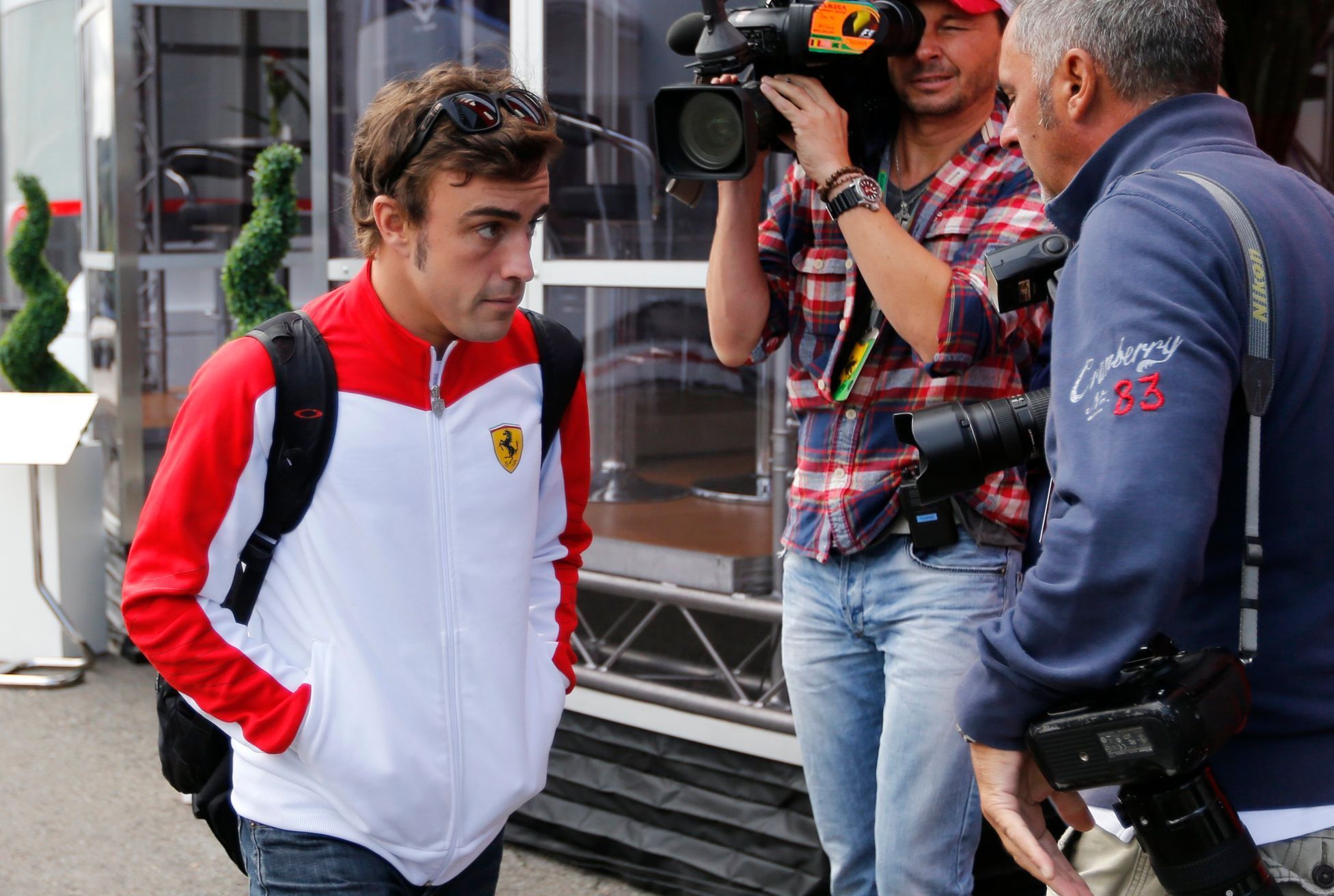 Fernando Alonso přijel do Spa